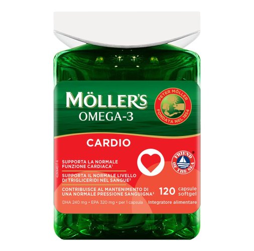 MOLLER'S Omega3 Cardio 120 Cps MOLLER'S Omega3 Cardio 120 Cps