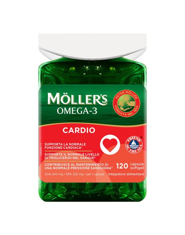 MOLLER'S Omega3 Cardio 120 Cps MOLLER'S Omega3 Cardio 120 Cps