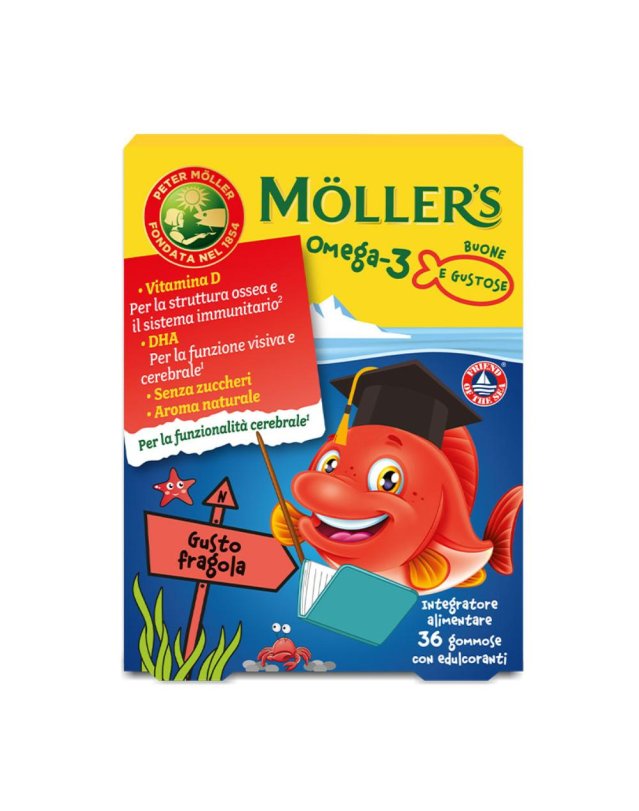 MOLLER'S OMEGA 3 JELLY 36GOMM MOLLER'S OMEGA 3 JELLY 36GOMM