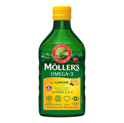 MOLLER'S OMEGA 3 OLIO LIMONE 250 MOLLER'S OMEGA 3 OLIO LIMONE 250