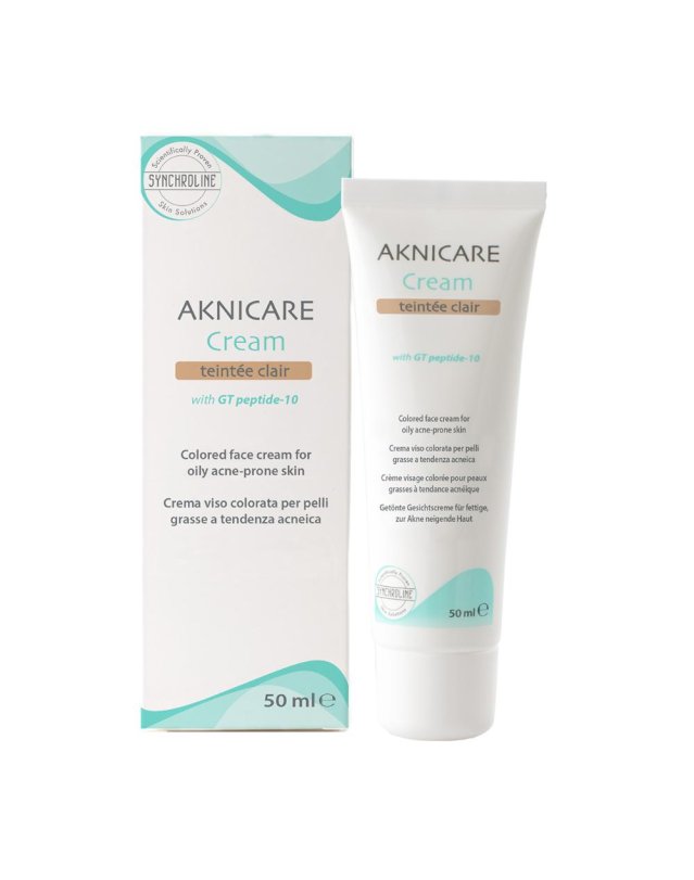 AKNICARE CREAM TEINTEE CLAIR