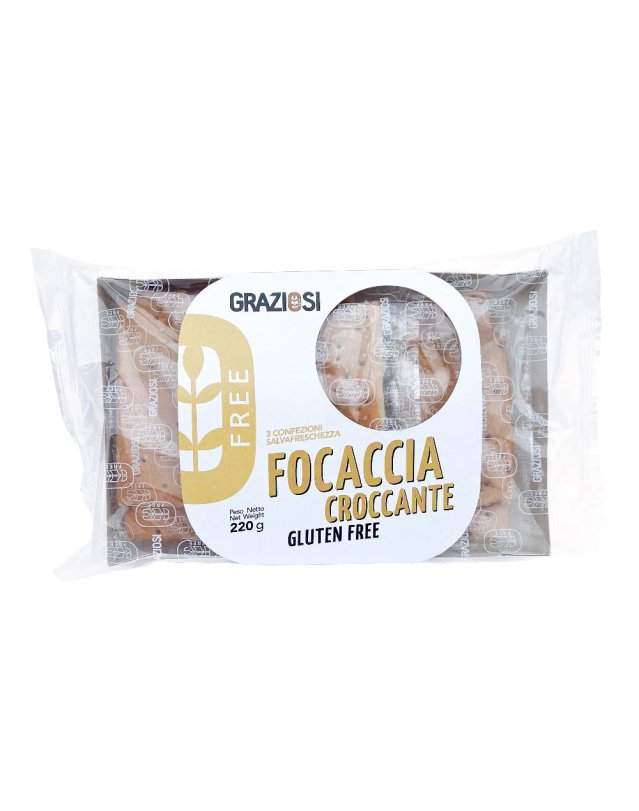 GRAZIOSI Focaccia Crocc.Olio