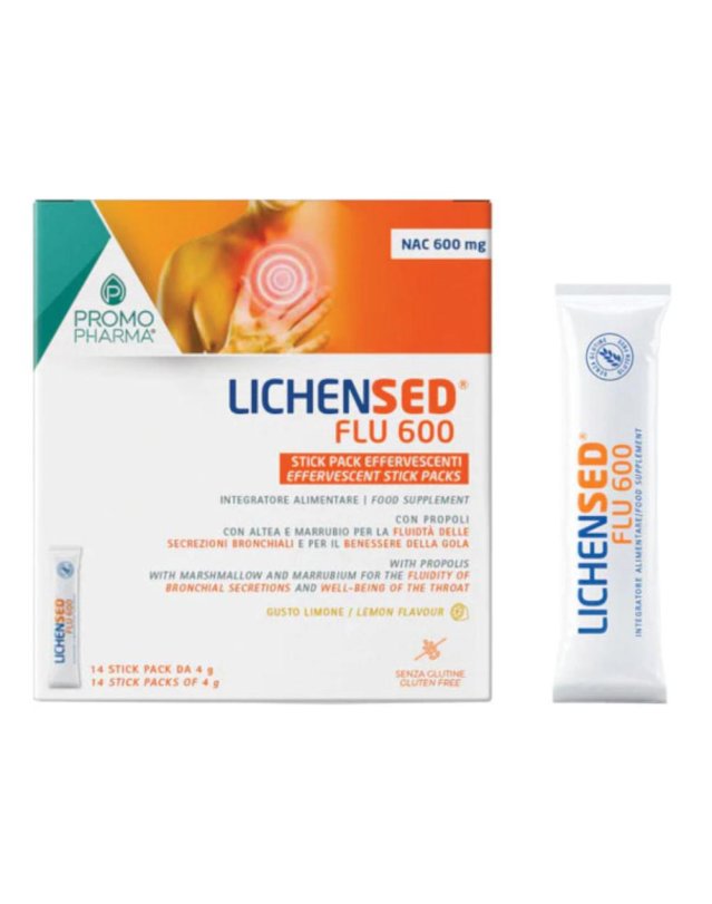 LICHENSED NAC*FLU 600 14Stick LICHENSED NAC*FLU 600 14Stick