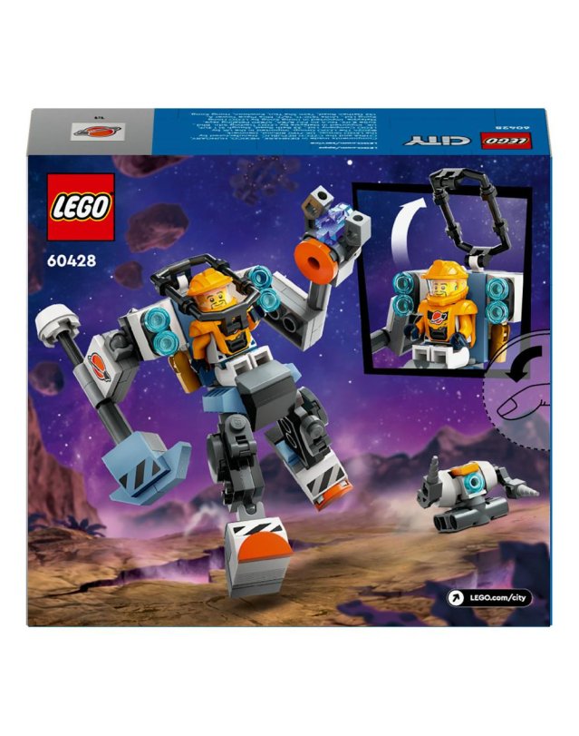 LEGO 60428 MECH DI COSTRUZIONE