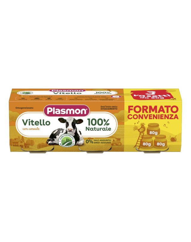 PLASMON OMOG TACCHINO 3PZ 80G