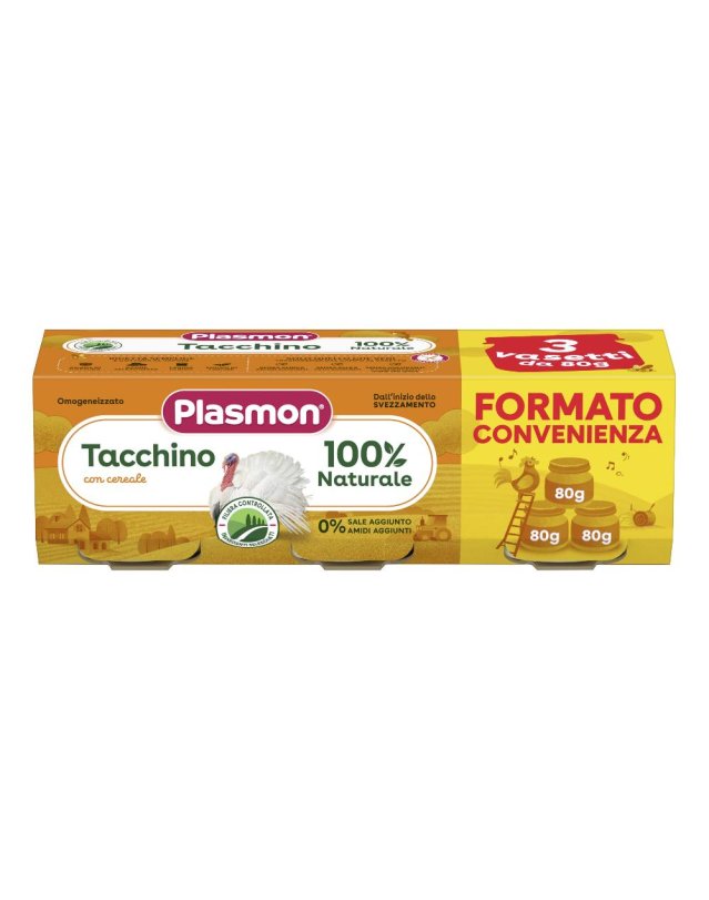 PLASMON OMOG VITELLO 3PZ 80G