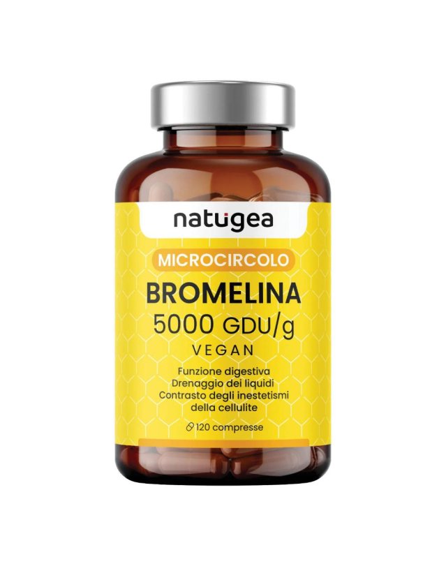 NATUGEA BROMELINA 5000 120Cpr NATUGEA BROMELINA 5000 120Cpr