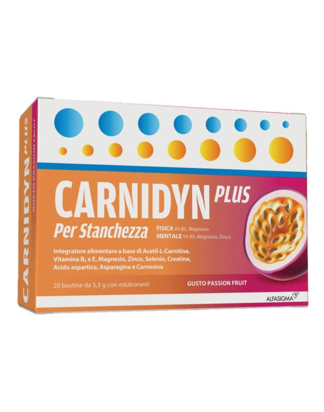 Carnidyn Plus 20 Bustine - Energia