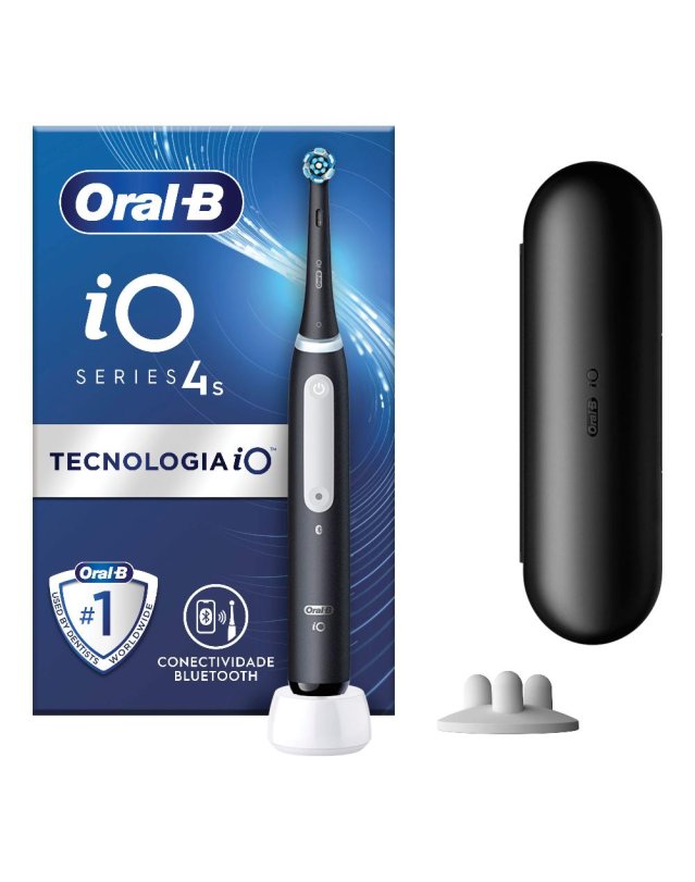 ORALB IO 4 NERO SPAZZ + TRAVEL