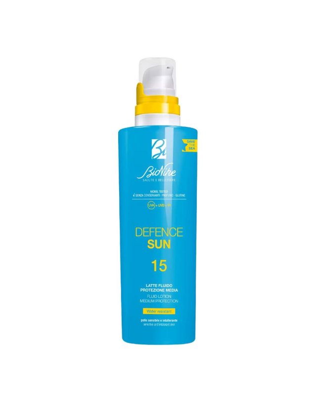 DEFENCE SUN*15 LATTE FL.200ML
