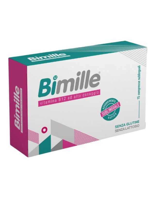 Spazio Ecosalute Bimille 15 Compresse Integratore Vitamina B12 Spazio Ecosalute Bimille 15 Compresse Integratore Vitamina B12