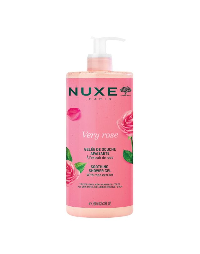 NUXE VROSE SHOWER GEL 750ML NUXE VROSE SHOWER GEL 750ML