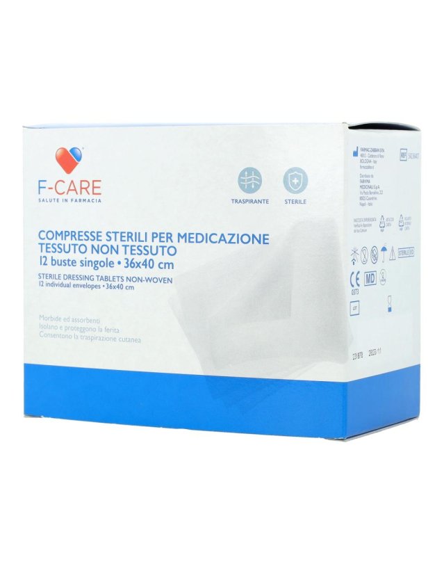 GARZA F CARE TNT 36X40CM 12PZ