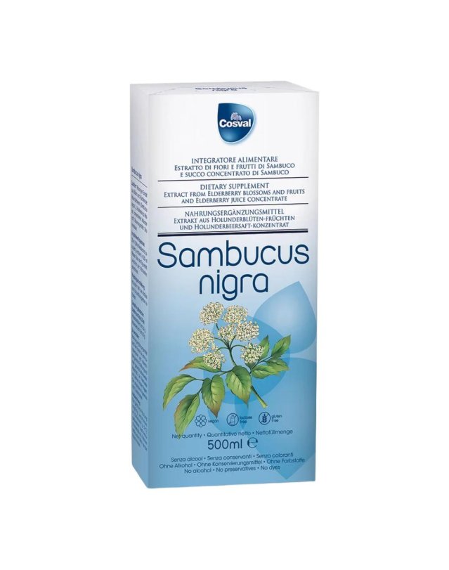 SAMBUCUS NIGRA 500ML COSVAL SAMBUCUS NIGRA 500ML COSVAL