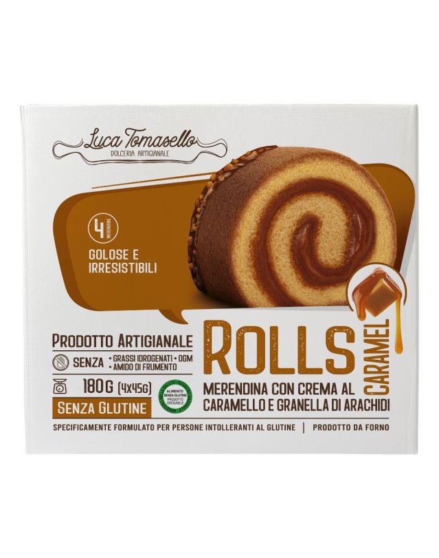 L TOMASELLO Rolls Caramel 180g L TOMASELLO Rolls Caramel 180g