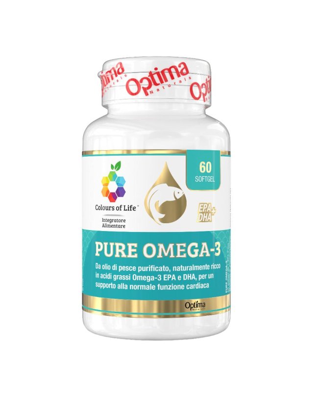 PURE OMEGA 3 60CPS COLOURS