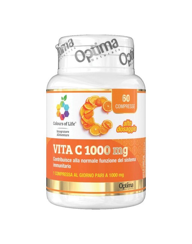 VITA C 1000 MG 60CPR COLOURS