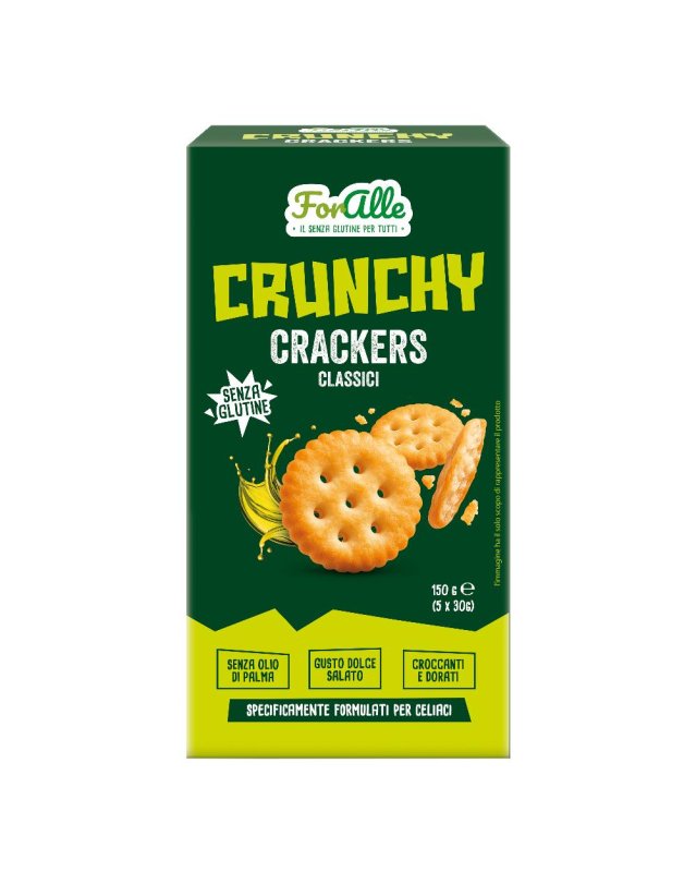 FORALLE Crunchy Crackers 150g FORALLE Crunchy Crackers 150g