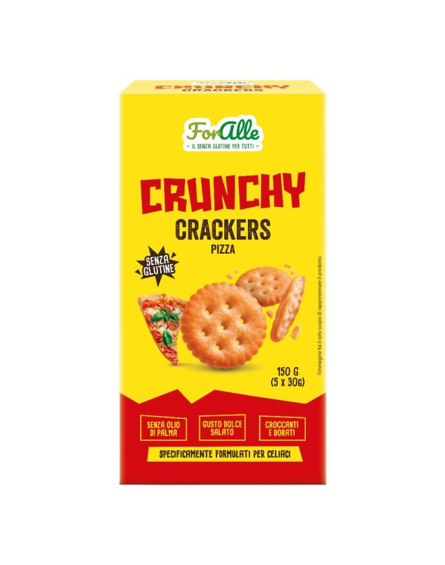 FORALLE Crunchy Crackers Pizza FORALLE Crunchy Crackers Pizza