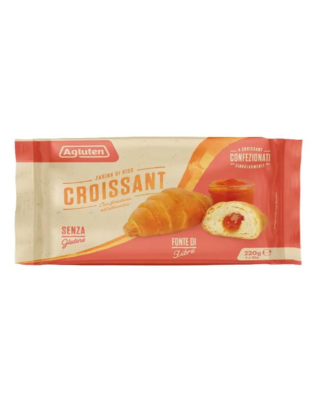AGLUTEN Croissant Alb.4x55g AGLUTEN Croissant Alb.4x55g