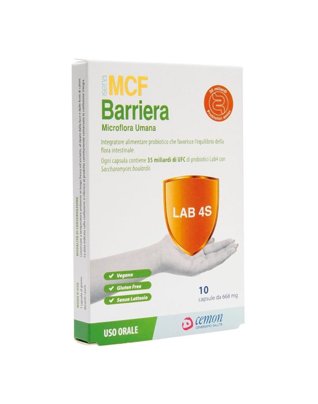 MCF BARRIERA 10 CPS S/G S/LATTOS MCF BARRIERA 10 CPS S/G S/LATTOS