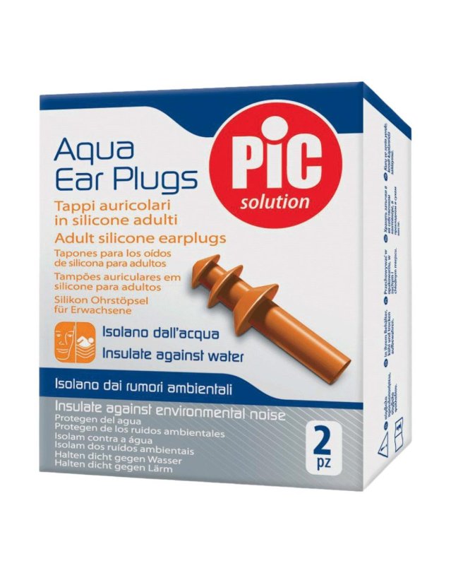 PIC SOLUTION AQUA EAR PLUGS 2P PIC SOLUTION AQUA EAR PLUGS 2P