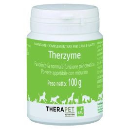Therzyme Polvere 100g: Supporto Pancreatico per Cani e Gatti