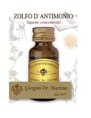 ZOLFO Antimonio 10ml GIORGINI