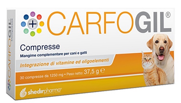 Carfogil 30 Compresse: Supporto Epatico per Cani e Gatti
