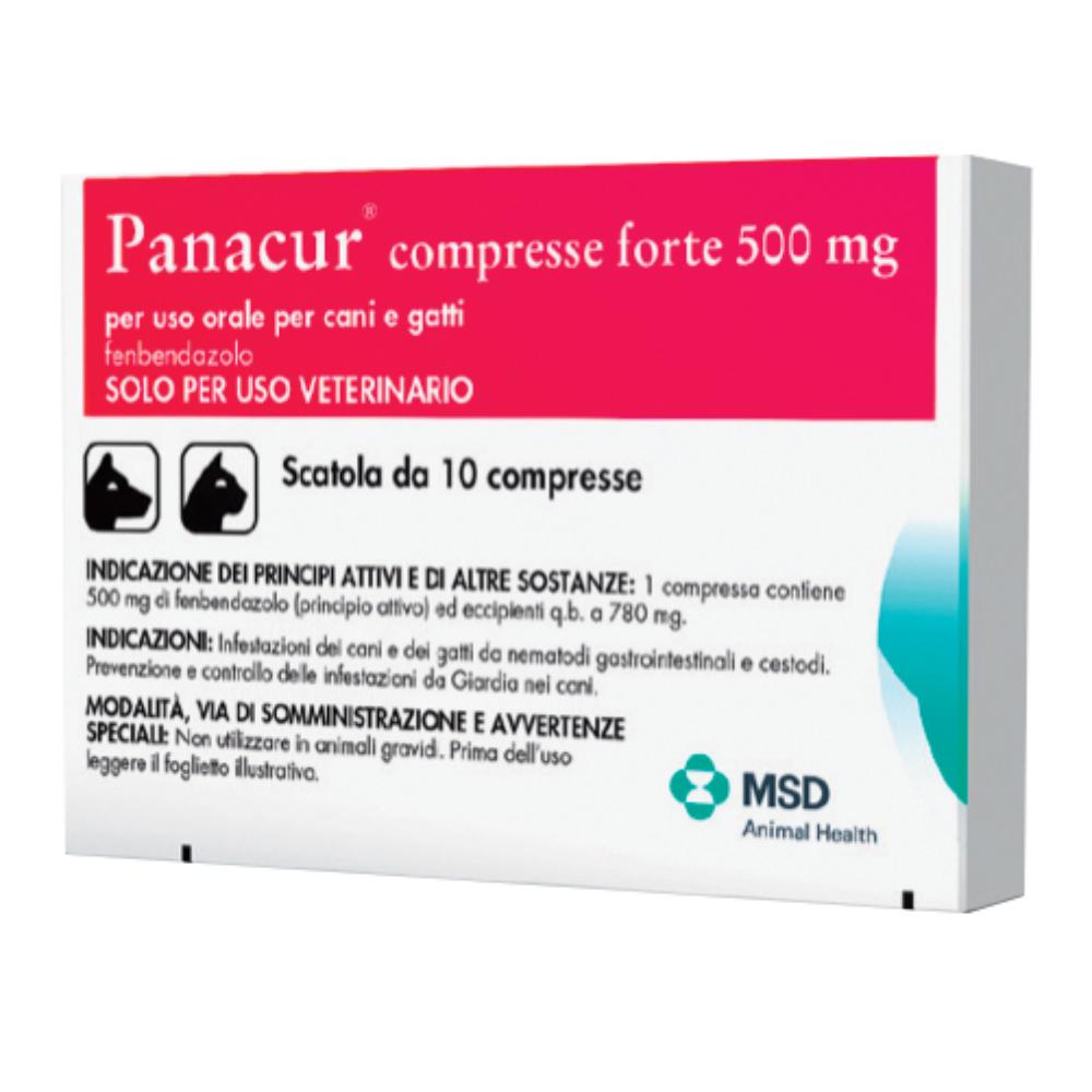 Panacur 500mg: Antielmintico ad ampio spettro per cani