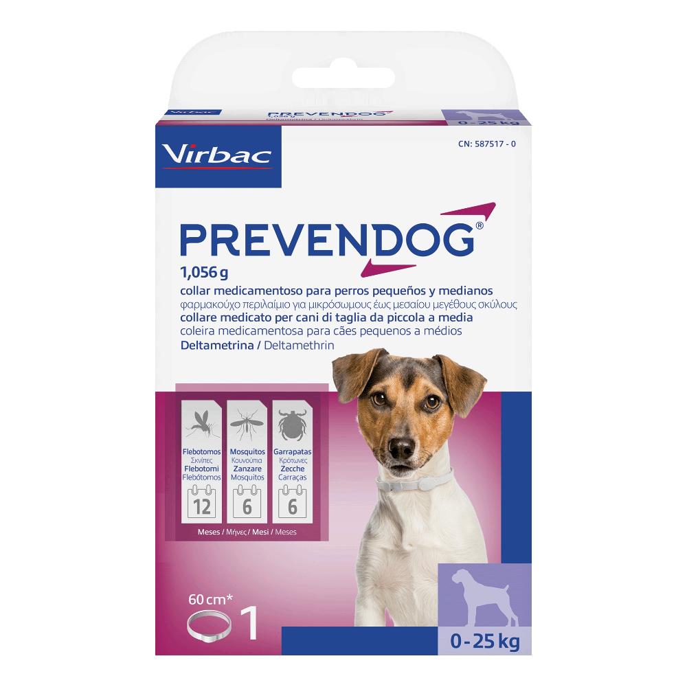 Prevendog Collare Antiparassitario per Cani M/S - 60cm