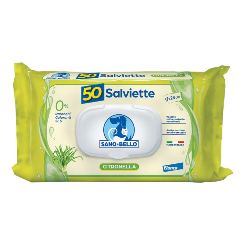 Salviette Detergenti Elanco S&B Citronella: Igiene Rapida