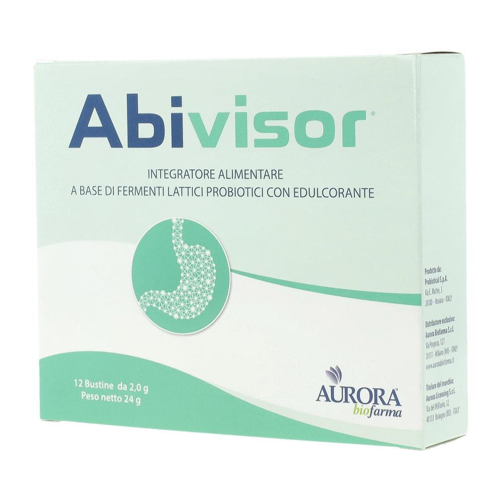 Abivisor 12 Bustine per Equilibrio Flora Intestinale