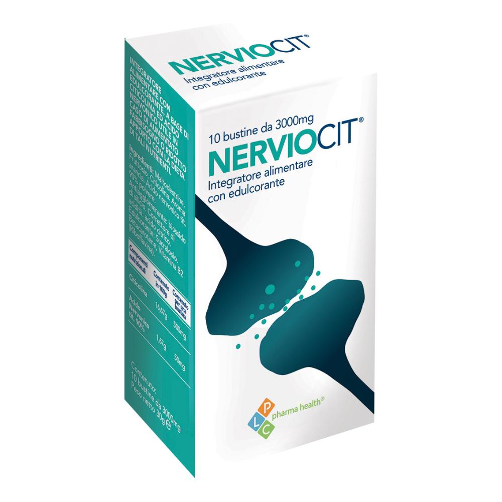PLC Pharma Nerviocit Integratore Alimentare 10 Bustine