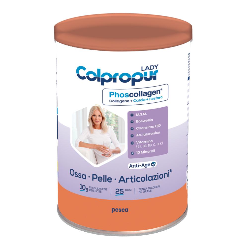 Lady Integratore Collagene 340g - Ossa, Pelle e Articolazioni